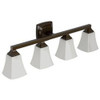 Voss YB5164ORB Four Globe Bath Light