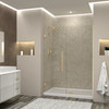 EHTB545247610C-BK-CB Elizabeth 54.5-in W x 76-in H Hinged Shower Door in Champagne Bronze with Clear Glass