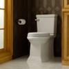 American Standard 2817.128.222 Town Square 1.28 GPF 2-Piece Elongated Toilet With 12-In Rough-In