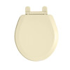 Round Front Plastic Slow Close Toilet Seat and Cover with Snap-Off Hinges