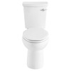 2886205.020 H20Ption 1.28 gpf and 4.8 Lpf and 0.92 gpf and 3.5 Lpf Ada Two-Piece Dual Flush Chair Height Right-Hand Trip Lever Elongated Toilet Less Seat, White