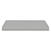 FSL6036R-87 60-in x 36-in Cast Solid Surface Low Profile Shower Base with Linear Concealed Right Hand Drain, Concrete 
