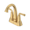 7052207.GN0 Delancey 4-in Centerset 2-Handle Bathroom Faucet 1.2gpm and 4.5 L/min with Lever Handles, Brushed Cool Sunrise 