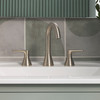 7061801.295 Aspirations 8-inWidespread 2 Handle Bathroom Faucet 1.2 gpm and 4.5 L/min with Lever Handles, Brushed Nickel 