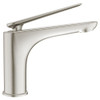 7105121.295 Studio S Single Hole Single Handle Bathroom Faucet 1.2 gpm and  4.5 L/min with Lever Handle, Brushed Nickel 