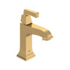7455107.GN0 Town Square S Single Hole Single Handle Bathroom Faucet 1.2 gpm and 4.5 L/min with Lever Handle, Brushed Cool Sunrise 