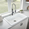 7612350.243 Grayson Semi Professional Single Handle Kitchen Faucet, Matte Black 