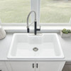 7612350.243 Grayson Semi Professional Single Handle Kitchen Faucet, Matte Black 