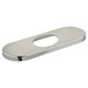 206P800.295 Selectronic Serin 8-in Deck Plate, Brushed Nickel 