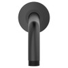 1660194.243 Rain Wall Mount Right Angle Shower Arm, Matte Black 