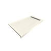 FSC6030R-02 60-in x 30-in Cast Solid Surface Shower Base With Right Hand Drain, Cameo