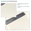 FSC6030R-02 60-in x 30-in Cast Solid Surface Shower Base With Right Hand Drain, Cameo