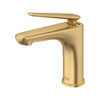 American Standard 7105121.GN0 Studio S Single Hole Single Handle Bathroom Faucet 1.2 gpm and  4.5 L/min with Lever Handle, Brushed Cool Sunrise 