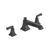 T455900.243 Town Square S Bathub Faucet with Lever Handles for Flash Rough In Valve, Matte Black 