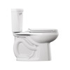 250AB104.020 Colony 1.28 gpf and 4.8 Lpf Two-Piece Chair-Height Elongated 10-in Rough Toilet Less Seat, White 