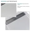 FSC6034R-87 60-in x 34-in Cast Solid Surface Shower Base With Right Hand Drain, Concrete