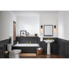 7052807.GN0 Delancey 8-in Widespread 2-Handle Bathroom Faucet 1.2 gpm and 4.5 L/min with Lever Handles, Brushed Cool Sunrise 