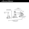 T612900.295 Crawford Bathtub Faucet with Lever Handles for Flash Rough In Valve, Brushed Nickel 
