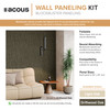 ACB4-72 Blockbuster 24-in x 24-in x 0.4-in 4-Pack Wall Panels, Driftwood Oak