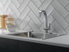 1993LF-AR Pivotal Single Handle Lever Bar Faucet in Arctic Stainless