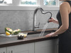 9193T-AR-DST Pivotal Single Handle Lever Faucet in Arctic Stainless