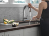9193T-AR-DST Pivotal Single Handle Lever Faucet in Arctic Stainless