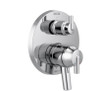 T27859 Trinsic Valve Trim with 3-Setting Integrated Diverter in Chrome