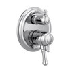 T27997 Cassidy Valve Trim with 6-Setting Integrated Diverter in Chrome