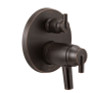 T27T859-RB Trinsic Series Valve Trim with 3-Setting Integrated Diverter in Venetian Bronze
