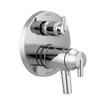 T27T959 Trinsic Valve Trim with 6-Setting Integrated Diverter in Chrome