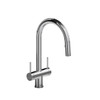 AZ801C Azure Two Handle Pulldown Kitchen Faucet, Chrome