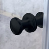 LSD357006C-MB Lyna 35-in x 70-in Pivot Shower Door, Matte Black 