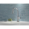 9959T-AR-DST Trinsic Single Handle Pull-Down Bar/Prep Faucet with Touch2O Technology in Arctic Stainless