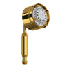 402HS5ULB 4-in 5-Function Handshower, Unlacquered Brass