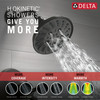 T17233-BL Kayra Monitor 17 Series Shower Trim, Matte Black