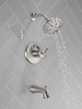 T17433-SS Kayra Monitor 17 Series Tub and Shower Trim, Stainless