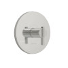 Central Thermostat Trim Kit with Metal Lever Handle in Satin
