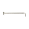 18-in Wall-Mount Right Angle Shower Arm with 1/2-in NPT Thread in Satin
