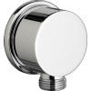Round Wall Supply in Chrome