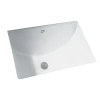 0614.000.020 Rectangular Undermount Sink in White