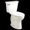 Elongated Two-Piece Right-Height 1.6 GPF Toilet in White