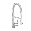 Semi-Professional 2.2 GPM Kitchen Faucet with Adjustable Spray Patterns in Chrome