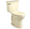 Compact Right Height Elongated 14 Inch Rough-In 1.6 Gpf 2-Piece Toilet, in Bone