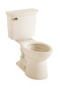 12" Hight Efficiency Right Height Elongated 2-Piece Toilet Combo without Seat, in Bone