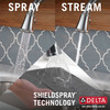 9197T-PR-DST Cassidy Single Handle Pull Down Kitchen Faucet with Touch2O and ShieldSpray Technologies, Lumicoat Chrome