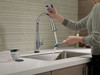 9113TV-DST Essa VoiceIQ Single Handle Pull Down Faucet with Touch2O Technology, Chrome