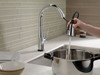9113TV-DST Essa VoiceIQ Single Handle Pull Down Faucet with Touch2O Technology, Chrome