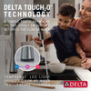 9191T-AR-PR-DST Monrovia Single Handle Pull Down Kitchen Faucet with Touch2O Technology, Lumicoat Arctic Stainless