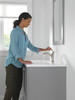 556-SSMPU-DST Dorval Single Handle Bathroom Faucet, Stainless