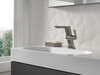 699-KS-PR-DST Pivotal Single Handle Mid-Height Vessel Bathroom Faucet, Lumicoat Black Stainless